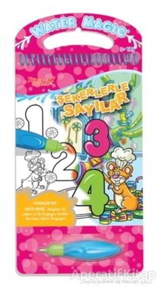 Şekerlerle Sayılar - Water Magic Boyama Kitabı - Kolektif - Yumurcak Yayınları - Resim 1