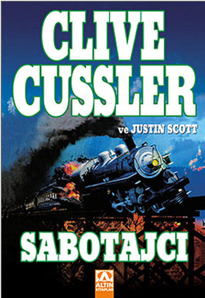 Sabotajcı - Clive Cussler kitap kapağı