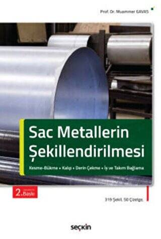 Sac Metallerin Şekillendirilmesi - Muammer Gavas kitap kapağı