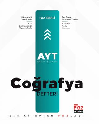 AYT Coğrafya Defteri | Faz Yayınları (Ciltsiz) - Resim 1