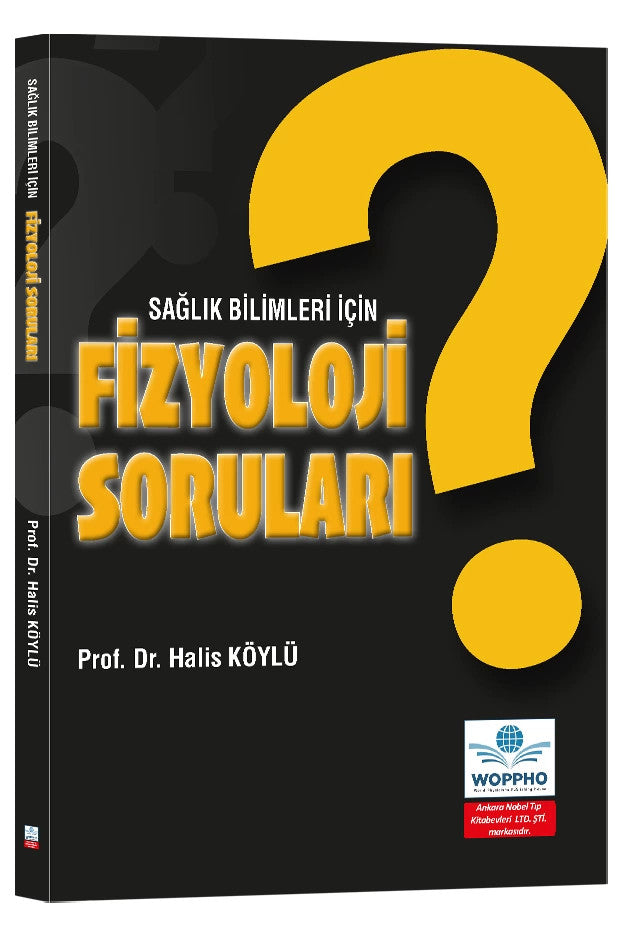 Sağlık Bilimleri İçin Fizyoloji Soruları kitap kapağı