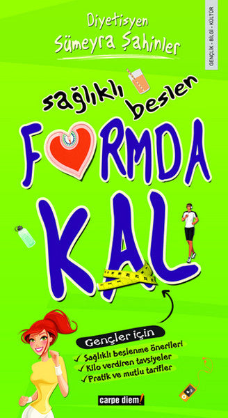 Sağlıklı Beslen Formda Kal - Sümeyra Şahinler kitap kapağı