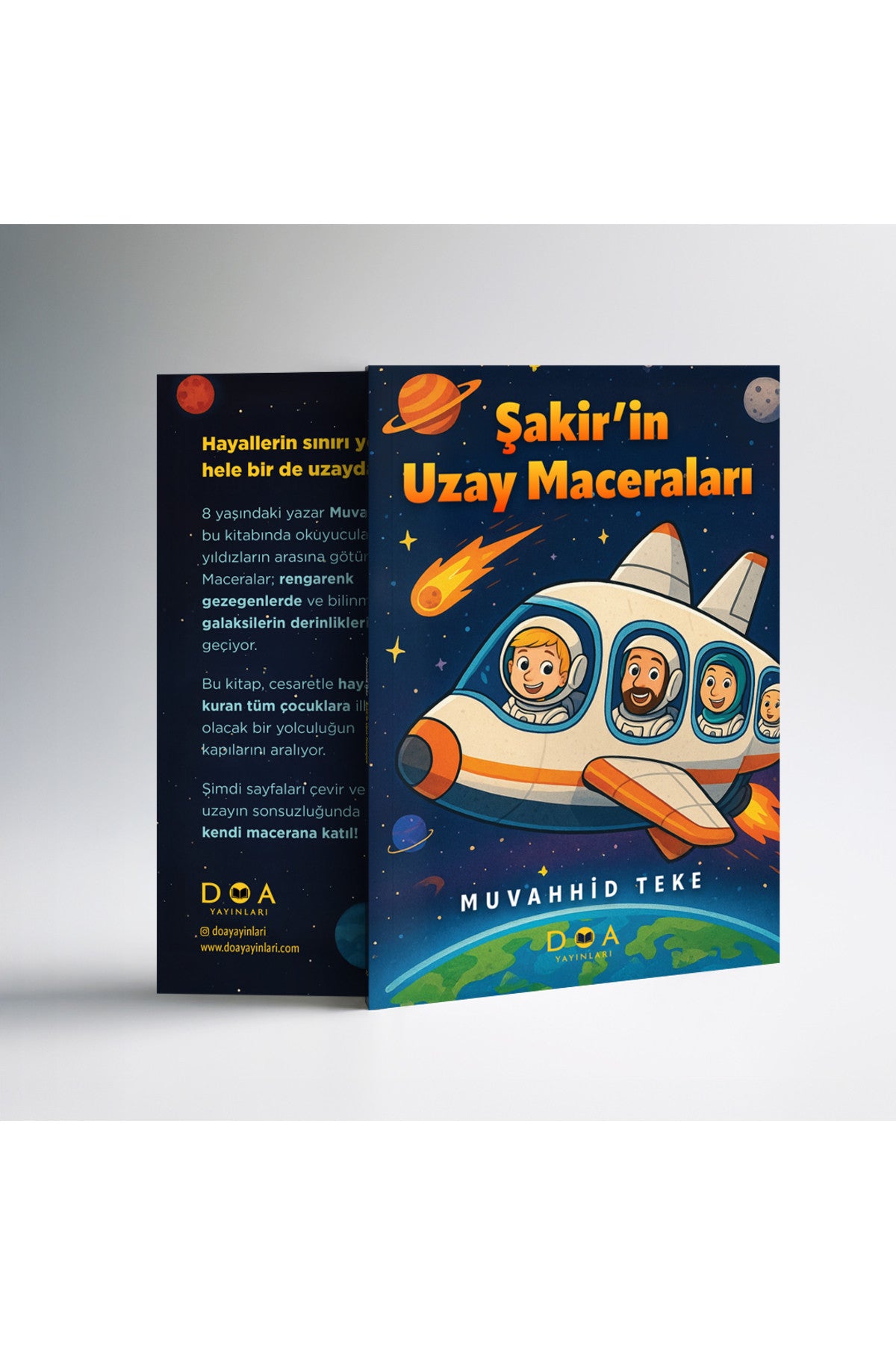 Şakir’in Uzay Maceraları - Muvahhid Teke kitap kapağı