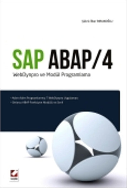 Sap Abap 4 / WebDynpro ve Modül Programlama - Şükrü İlker Bırakoğlu kitap kapağı