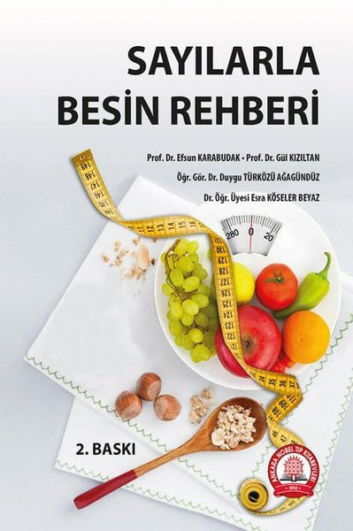 Sayılarla Besin Rehberi - Duygu Türközü Ağagündüz kitap kapağı
