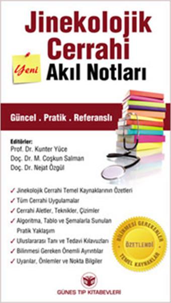 Jinekolojik Cerrahi Akıl Notları