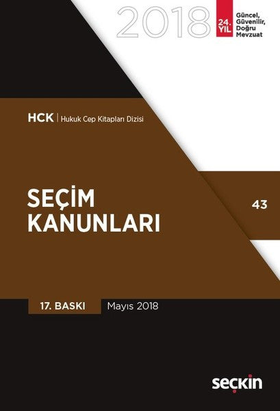 Seçim Kanunları - Remzi Özmen kitap kapağı