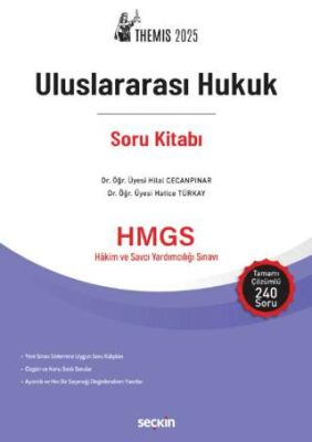 THEMIS – Uluslararası Hukuk Soru Kitabı - Hatice Türkay kitap kapağı