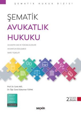 Şematik Avukatlık Hukuku - Süleyman Topak kitap kapağı