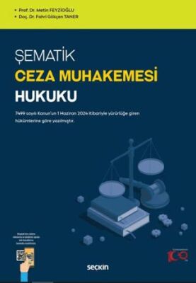Şematik Ceza Muhakemesi Hukuku - Metin Feyzioğlu kitap kapağı