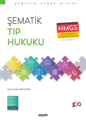 Şematik Tıp Hukuku - Selin Sert Sütçü kitap kapağı