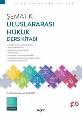 Şematik Uluslararası Hukuk Ders Kitabı - Mehmet Akif Poroy kitap kapağı