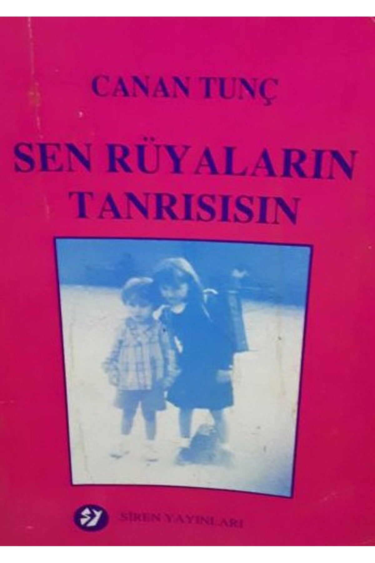 Sen Rüyaların Tanrısısın - Canan Tunç (Şiir - 1991 Basım) kitap kapağı