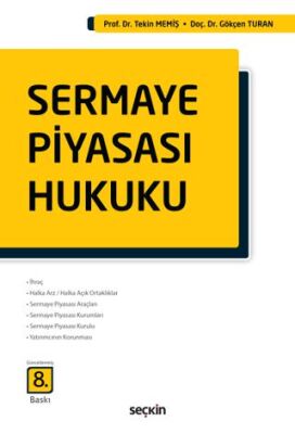 Sermaye Piyasası Hukuku - Gökçen Turan kitap kapağı