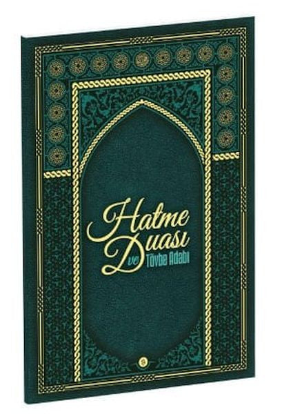 Şeyh Seyyid Muhammed Mübarek Elhüseyni Hatme Duası ve Tövbe Adabı kitap kapağı