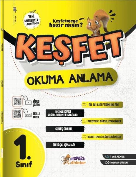 1. Sınıf Keşfet Okuma - Anlama | Meraklı Zihinler Yayınları (İnce Kapak) - Resim 1