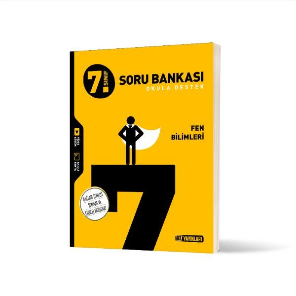 7. Sınıf Fen Bilimleri Soru Bankası | Hız Yayınları (İnce Kapak) - Resim 1