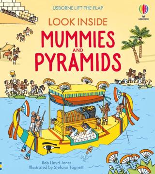 Look Inside Mummies and Pyramids | Usborne (Ciltli) - Resim 1