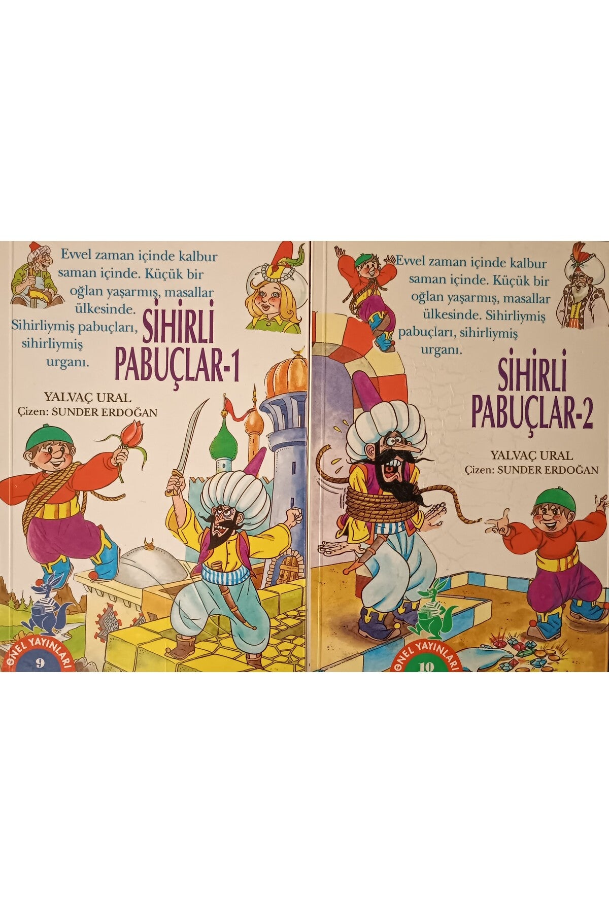 Sihirli Pabuçlar 1 -2 / Yalvaç Ural kitap kapağı