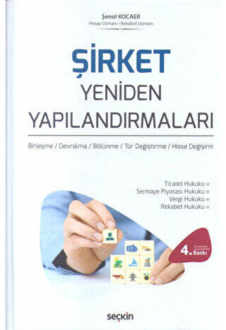 Şirket Yeniden Yapılandırmaları - Şenol Kocaer kitap kapağı
