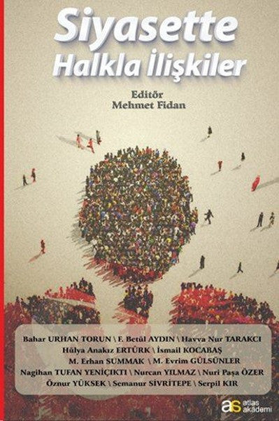 Siyasette Halkla İlişkiler - Mehmet Fidan kitap kapağı