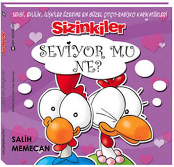 Sizinkiler-Seviyor mu Ne? - Salih Memecan kitap kapağı