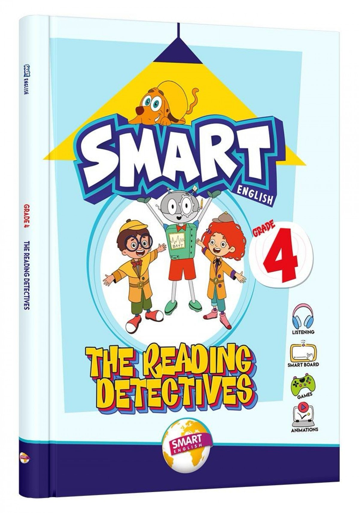 Smart English 4. Sınıf Reading Detectives kitap kapağı