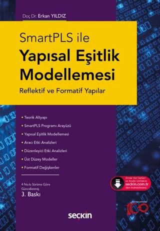 SmartPLS ile Yapısal Eşitlik Modellemesi Reflektif ve Formatif Yapılar - Erkan Yıldız kitap kapağı