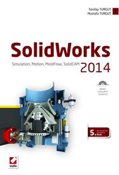 SolidWorks 2014 - Mustafa Turgut kitap kapağı
