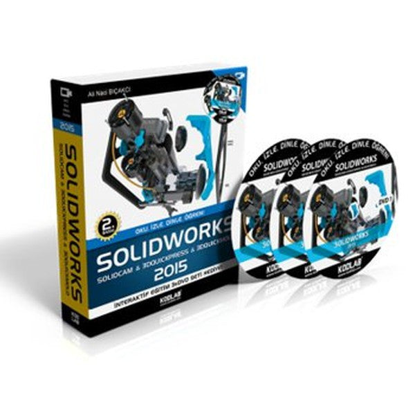 Solidworks Solidcam 2015 - Ali Naci Bıçakcı kitap kapağı