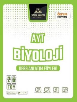 AYT Biyoloji Ders Anlatım Föyleri - Kolektif kitap kapağı