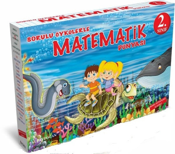 Sorulu Öykülerle 2.Sınıf Matematik Dünyası - Ali Aydoğan kitap kapağı
