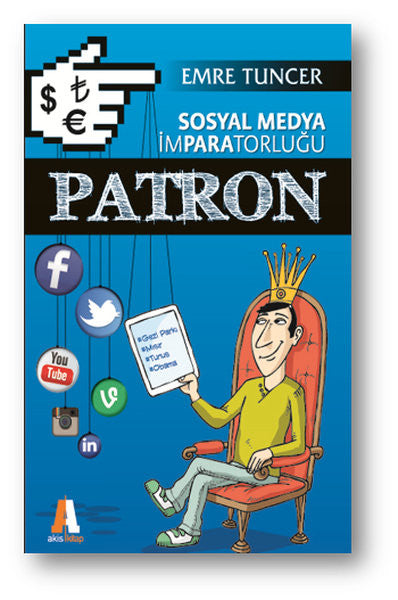 Sosyal Medya İmparatorluğu - Patron - Emre Tuncer kitap kapağı