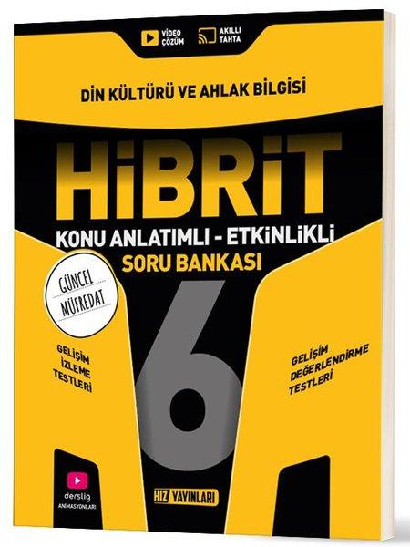 6. Sınıf Hibrit Din Kültürü ve Ahlak Bilgisi Soru Bankası | Hız Yayınları (İnce Kapak) - Resim 1