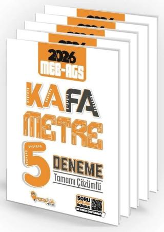 2026 MEB-AGS Tüm Dersler Kafametre 5 Deneme | Hoca Kafası Yayınları (Ciltsiz) - Resim 1