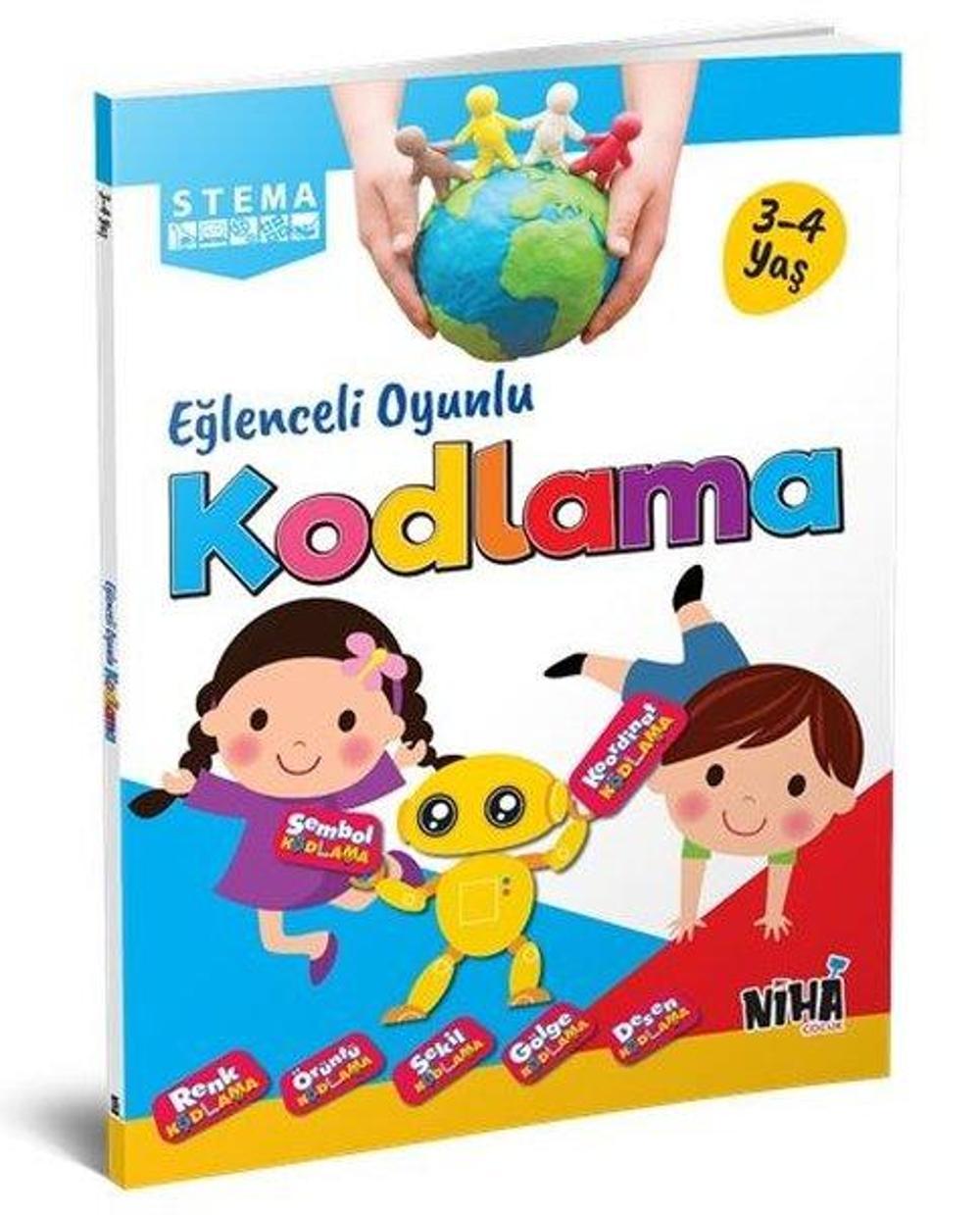 Stema Eğlenceli Oyunlu Kodlama 3 - 4 Yaş | Niha Çocuk