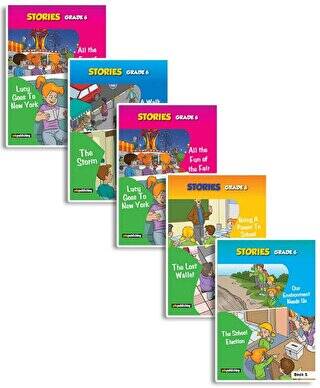 Stories Grade 6 - 5 Kitap Takım - Kolektif kitap kapağı