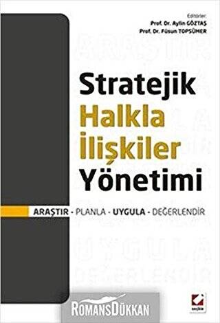 Stratejik Halkla İlişkiler Yönetimi - Prof. Dr. Aylin Göztaş kitap kapağı
