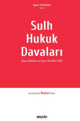 Sulh Hukuk Davaları - Aydın TEKDOĞAN kitap kapağı