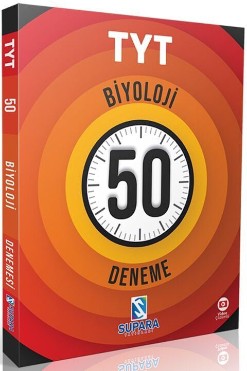 Supara Yayınları TYT Biyoloji 50 Denemesi kitap kapağı