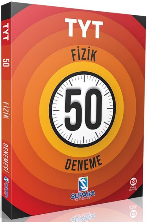 Supara Yayınları TYT Fizik 50 Denemesi kitap kapağı