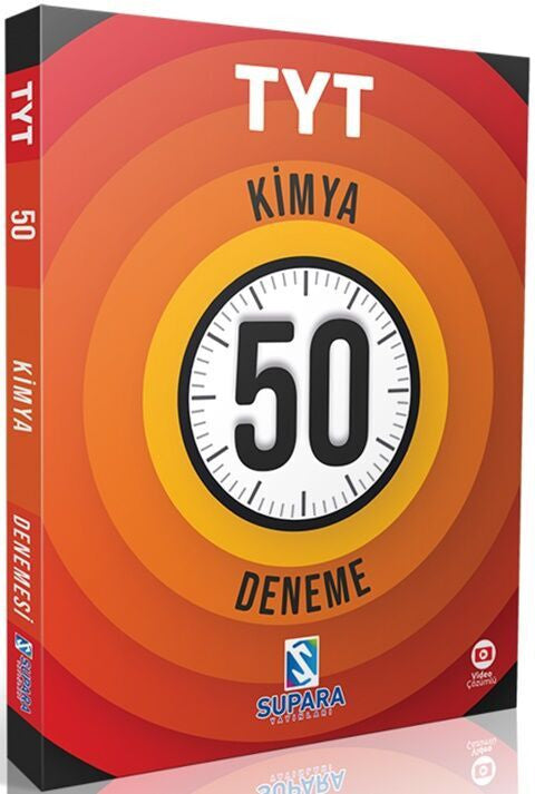 Supara Yayınları TYT Kimya 50 Denemesi kitap kapağı