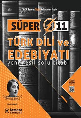 Armada Yayınları Süper 11 Türk Dili ve Edebiyatı Yeni Nesil Soru Kitabı - DENİZ ÖZDEMİR kitap kapağı