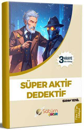 Süper Aktif Dedektif - Burhan Yetkil kitap kapağı