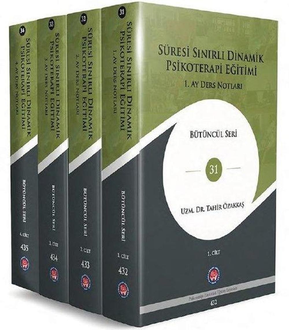 Süresi Sınırlı Dinamik Psikoterapi Eğitimi Ders Notları Serisi Seti - 4 Kitap Takım | Psikoterapi Enstitüsü