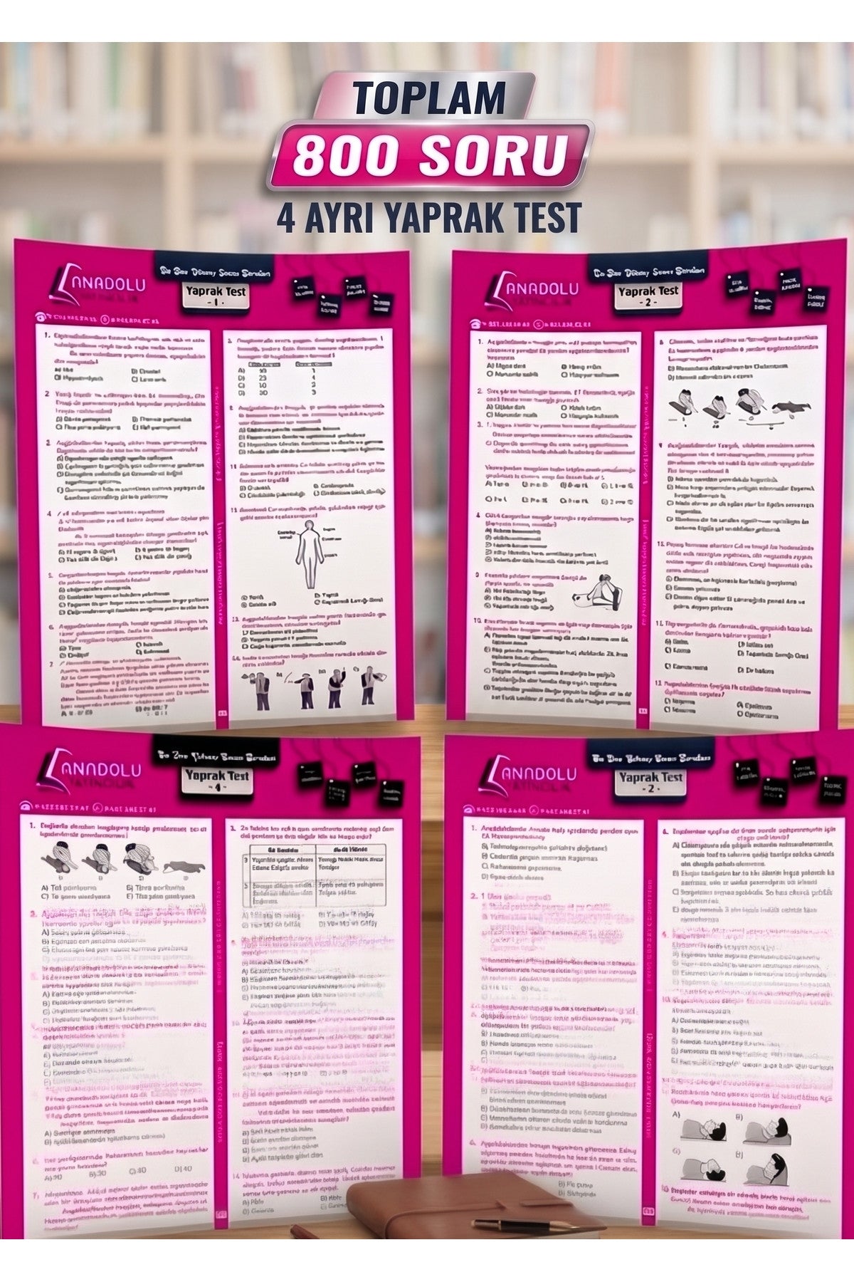 Sürücü Eğitim Yaprak Test Sürücü Kursu Yaprak Test 800 Soru kitap kapağı