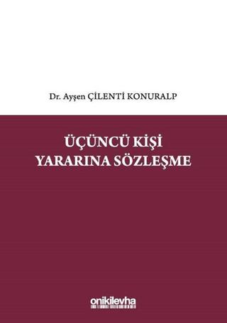 Üçüncü Kişi Yararına Sözleşme | On İki Levha Yayınları (Ciltli) - Resim 1