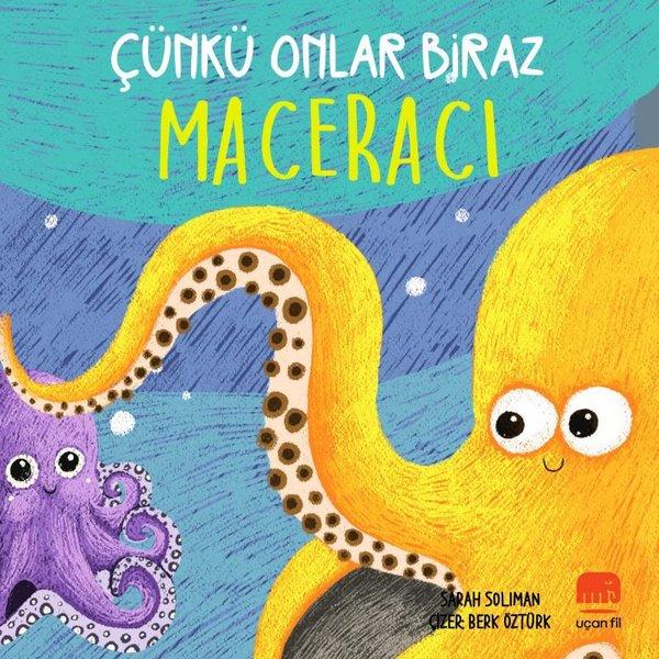 Çünkü Onlar Biraz - Maceracı | Uçan Fil (Ciltli) - Resim 1