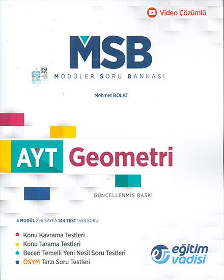 AYT Geometri Güncel MSB Modüler Soru Bankası Eğitim Vadisi (Kampanyaşı) - Resim 1