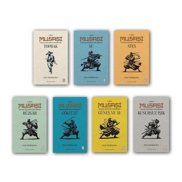 Musaşi Seti - 7 Kitap Takım - Kutulu | Ketebe (İnce Kapak) - Resim 1